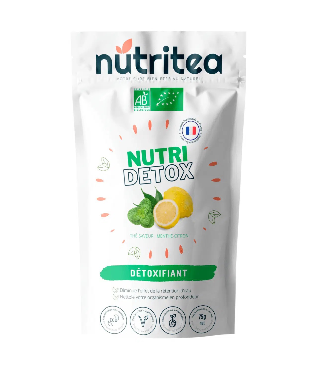 NutriDetox-Organic and draining detox tea