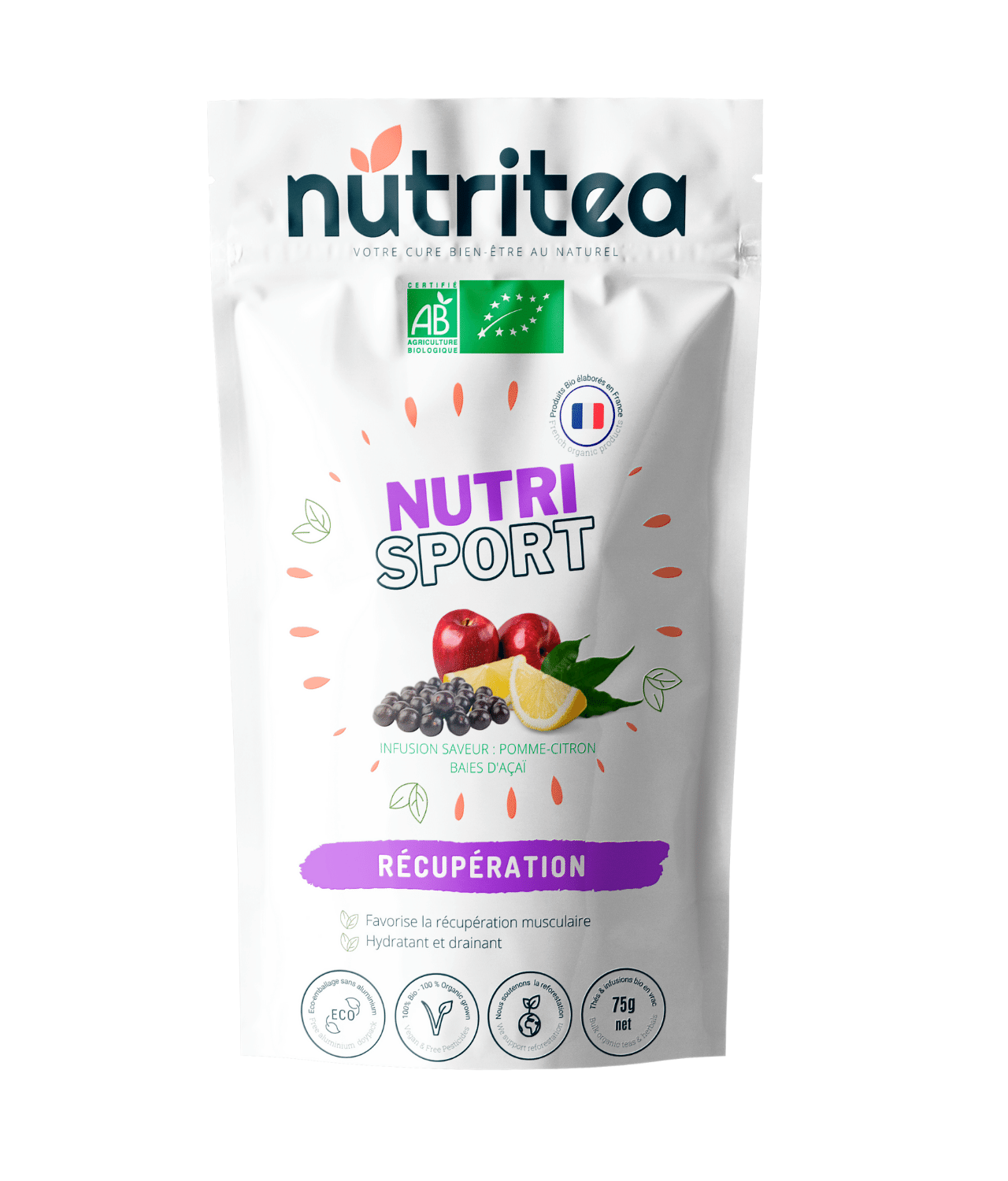 NutriSport-Organic herbal tea muscle recovery