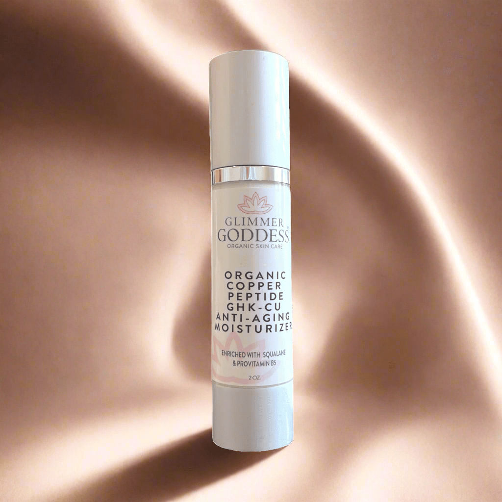 Organic Copper Peptide GHK-CU Anti-Aging Moisturizer – Lightweight Hydrating Cream