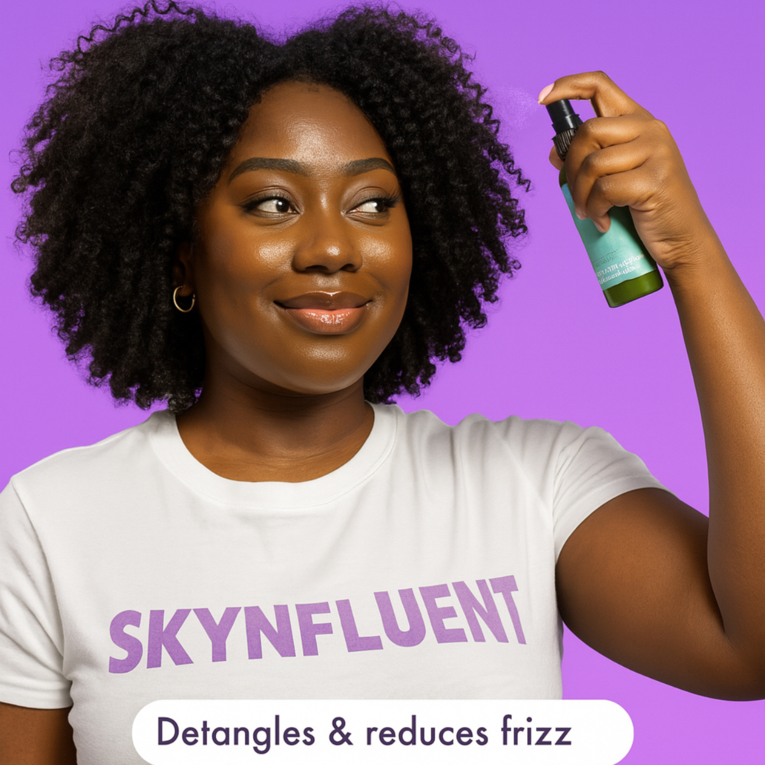 Aloe Hydrating Hair Mist – Daily Moisture & Frizz Control