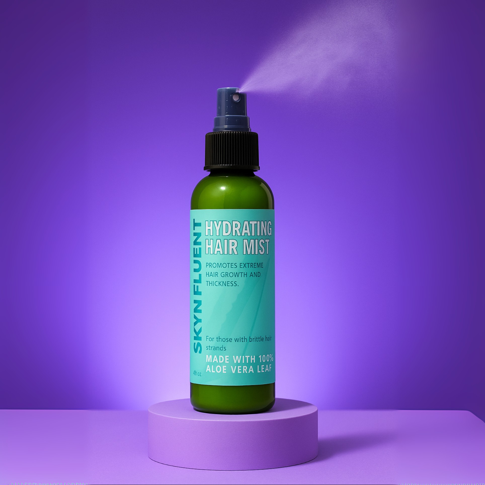 Aloe Hydrating Hair Mist – Daily Moisture & Frizz Control